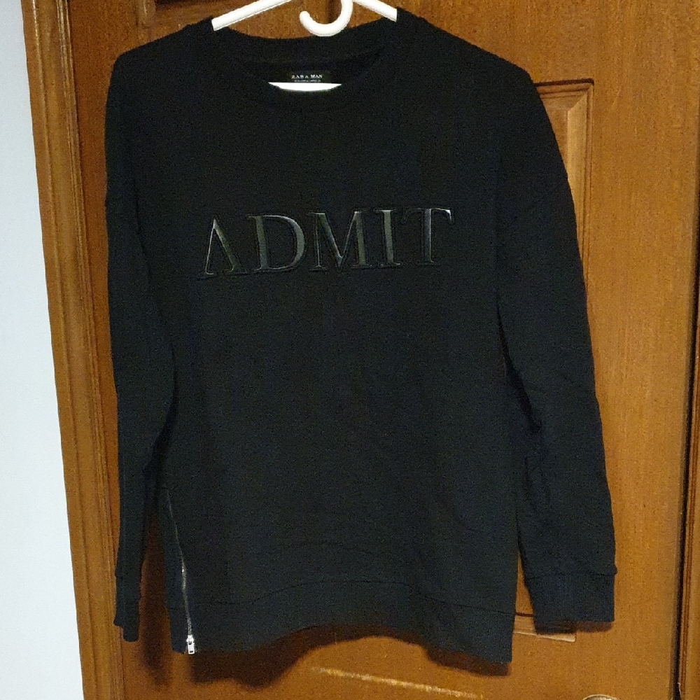 Zara Black Men's Sweatshirt
